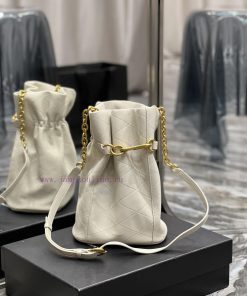 Yves Saint Laurent Bags LE MAILLON's new hook and loop bucket bag is made of soft lambskin, which is versatile and p yjxph9rn