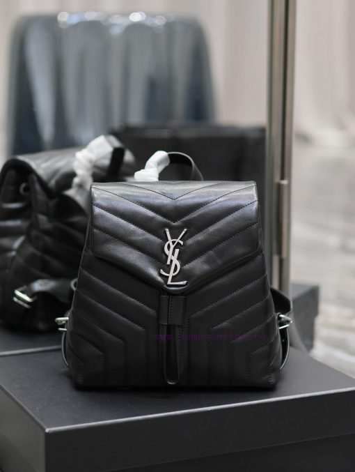 Yves Saint Laurent Bags Loulou Series Y-shaped Quilted BackpackIt has to be said that backpacks have always been an js3252sg