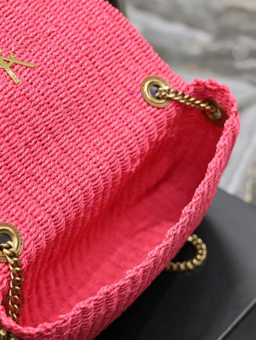 Yves Saint Laurent Bags Rose redKate_ Lafite Grass Vine Weaving Craft Chain BagFull of artistic atmosphere~Lafite gr 0aj6aok7 - Image 10