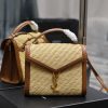 Yves Saint Laurent Bags CASSANDRA_ briefcaseWeaving and matching with the top layer of cowhide briefcase, the splici 3z4n2qeb