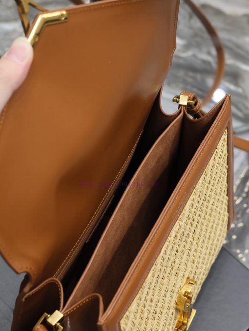 Yves Saint Laurent Bags CASSANDRA_ briefcaseWeaving and matching with the top layer of cowhide briefcase, the splici 3z4n2qeb - Image 10