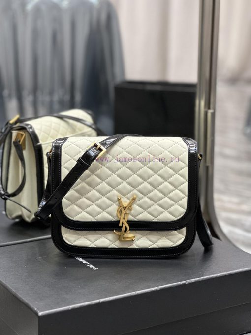 Yves Saint Laurent Bags 𝑺𝑶𝑳𝑭𝑬𝑹𝑰𝑵𝑶 Sheepskin plaid style_IT BAG must be a hot item that conquered the entire fashion nzahtf9b - Image 2