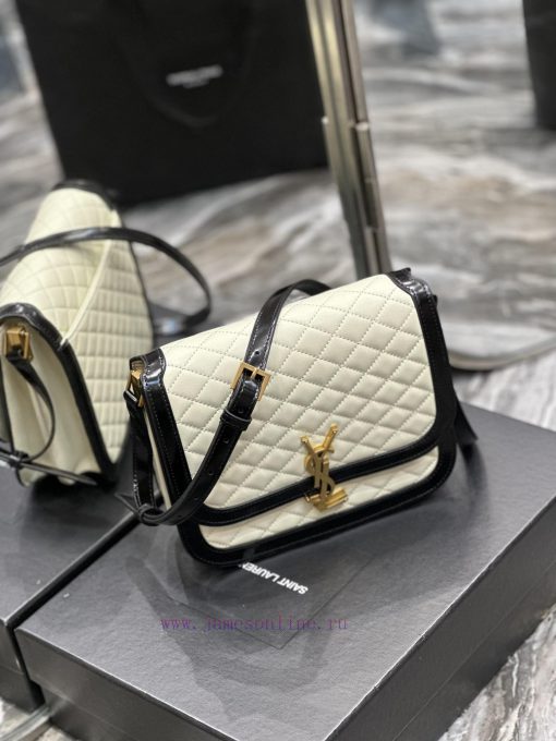 Yves Saint Laurent Bags 𝑺𝑶𝑳𝑭𝑬𝑹𝑰𝑵𝑶 Sheepskin plaid style_IT BAG must be a hot item that conquered the entire fashion nzahtf9b - Image 4