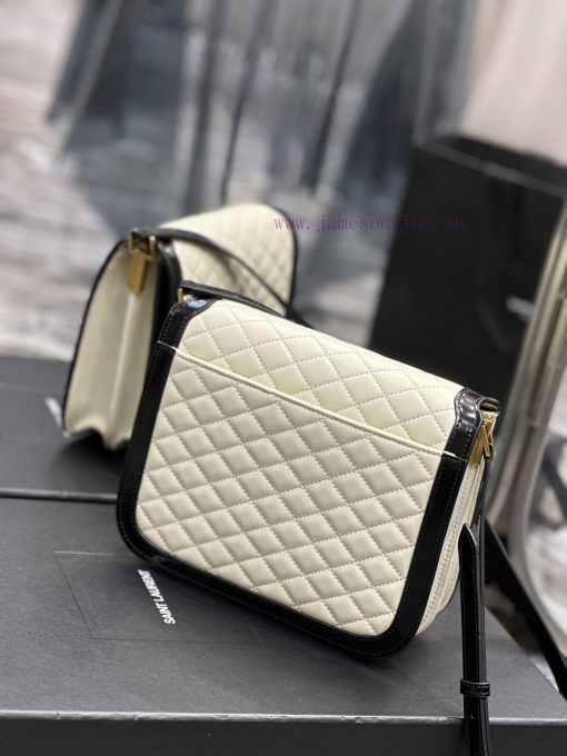 Yves Saint Laurent Bags 𝑺𝑶𝑳𝑭𝑬𝑹𝑰𝑵𝑶 Sheepskin plaid style_IT BAG must be a hot item that conquered the entire fashion nzahtf9b - Image 7