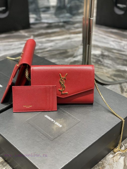 Yves Saint Laurent Bags 𝑈𝑝𝑡𝑜𝑤𝑛 _ Mini envelope packageThe most classic iconic metal logo, paired with a detachable c jbzbh1f6