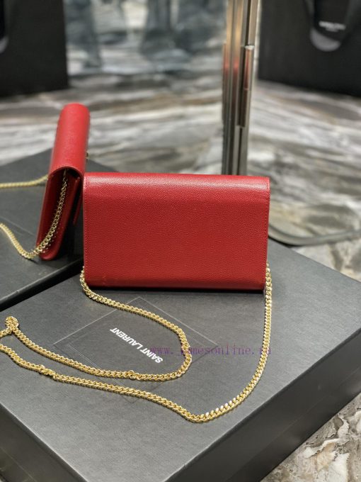 Yves Saint Laurent Bags 𝑈𝑝𝑡𝑜𝑤𝑛 _ Mini envelope packageThe most classic iconic metal logo, paired with a detachable c jbzbh1f6 - Image 8