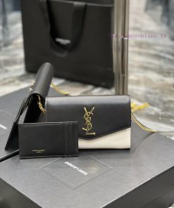 Yves Saint Laurent Bags 𝑈𝑝𝑡𝑜𝑤𝑛 _ Mini envelope packageThe most classic iconic metal logo, paired with a detachable c 5rbio73i