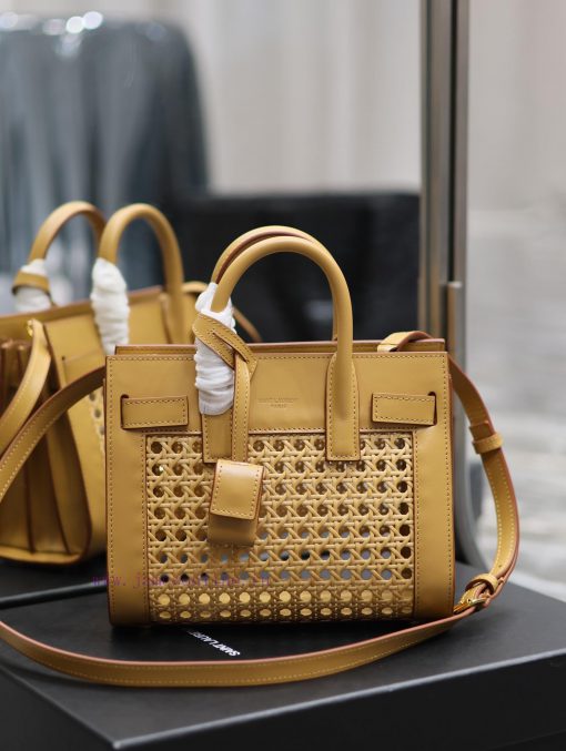 Yves Saint Laurent Bags sac de jour22cm_Equipped with long shoulder straps and mini sizeThe design concept of a larg lolubsib - Image 2