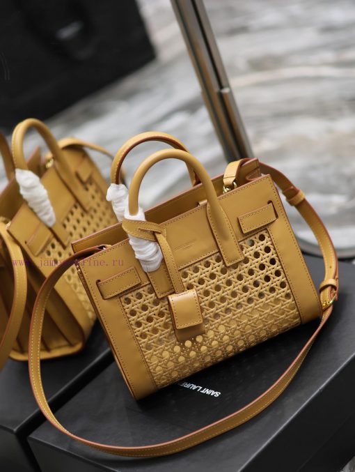 Yves Saint Laurent Bags sac de jour22cm_Equipped with long shoulder straps and mini sizeThe design concept of a larg lolubsib - Image 4