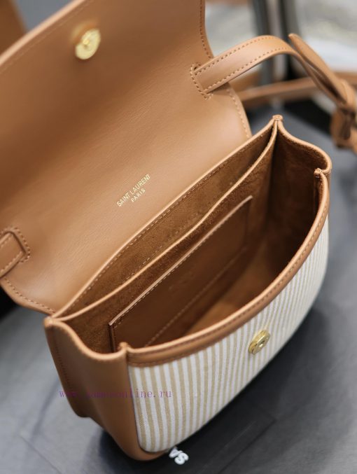 Yves Saint Laurent Bags Y Home launches a new saddle shaped bag kaia, with a round and compact appearance that is si an6p0m4n - Image 10