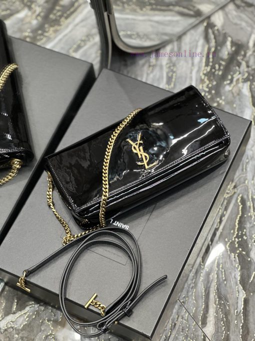 Yves Saint Laurent Bags NEW black gold buckle patent leather_◽ 𝑲𝒂𝒕𝒆 ⁹⁹  ◽When it comes to the hottest bags of the pa zm948ogj - Image 6