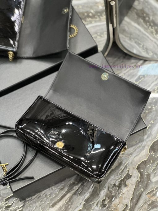 Yves Saint Laurent Bags NEW black gold buckle patent leather_◽ 𝑲𝒂𝒕𝒆 ⁹⁹  ◽When it comes to the hottest bags of the pa zm948ogj - Image 8