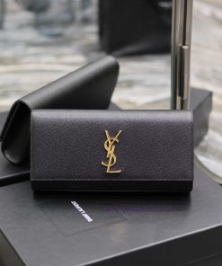 Yves Saint Laurent Bags Classic Kate_ HandbagBlack caviar gold buckleThe classic flip style handbag features a highl spg52v7e