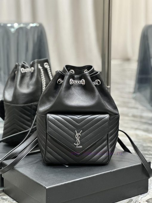 Yves Saint Laurent Bags 𝐉𝐨𝐞 _ Backpack Black Silver BuckleIt's not an exaggeration to say that this is a classic bac hn4y6v4x