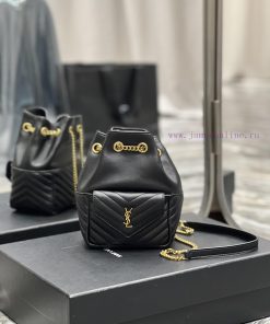 Yves Saint Laurent Bags JOE_The latest V-shaped quilted mini bucket bag has arrived. It is a cute and all inclusive ucp3rv3s