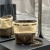 Yves Saint Laurent Bags JOE_The latest V-shaped quilted mini bucket bag has arrived. It is a cute imported Italian f qvcnvnyc