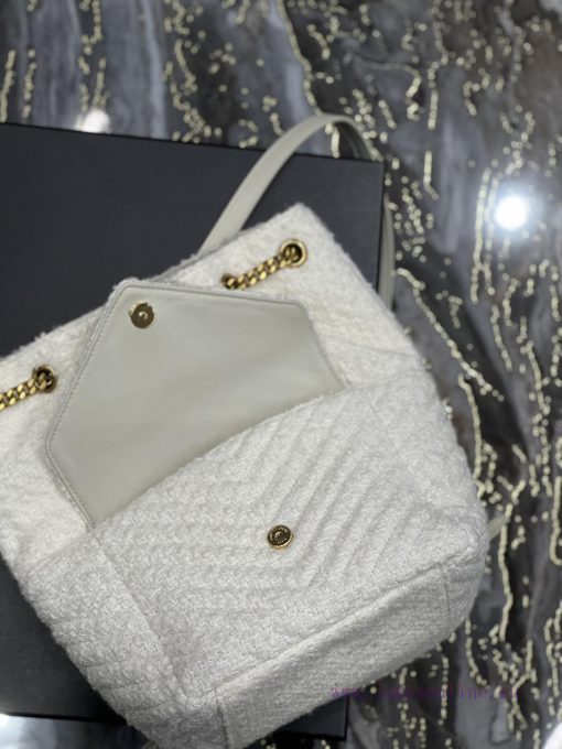 Yves Saint Laurent Bags 𝐉𝐨𝐞 _ Backpack Pearl Grey White 🤍It's not an exaggeration to say that this is a classic back fwh8ljyn - Image 10