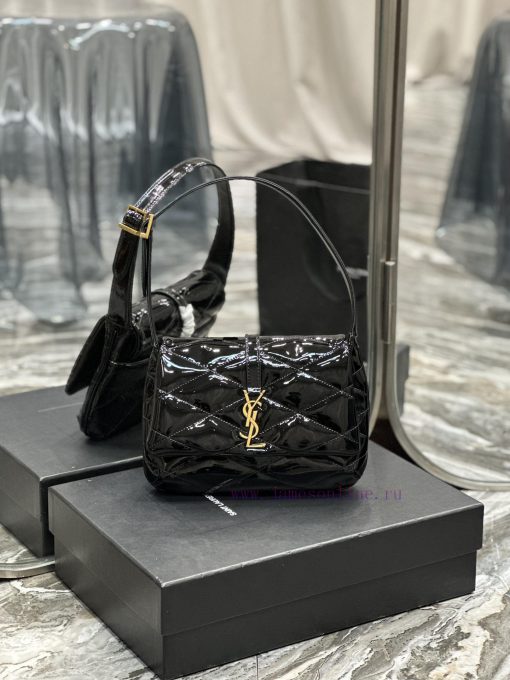 Yves Saint Laurent Bags Black patent leather with gold buckle_LE 57 Series Quilted Underarm BagThese days, without a oa18wl8t