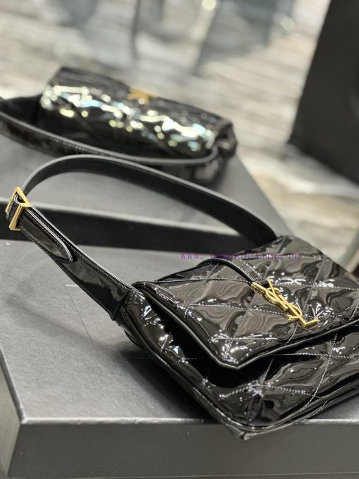 Yves Saint Laurent Bags Black patent leather with gold buckle_LE 57 Series Quilted Underarm BagThese days, without a oa18wl8t - Image 8