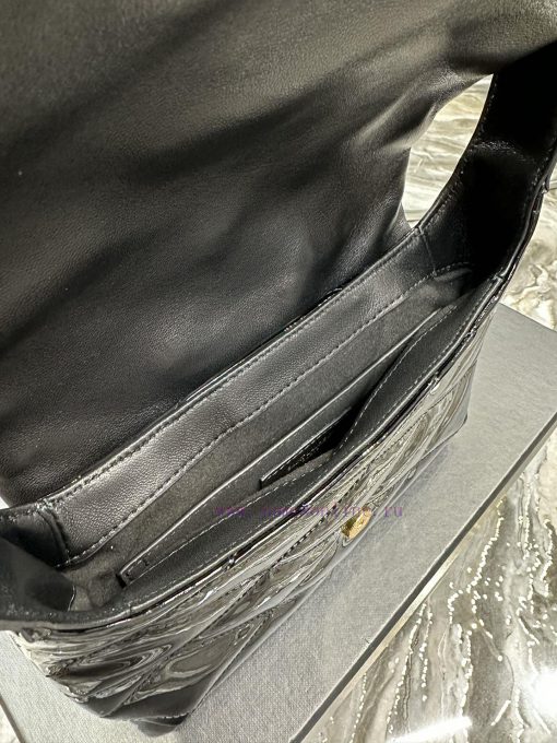 Yves Saint Laurent Bags Black patent leather with gold buckle_LE 57 Series Quilted Underarm BagThese days, without a oa18wl8t - Image 10