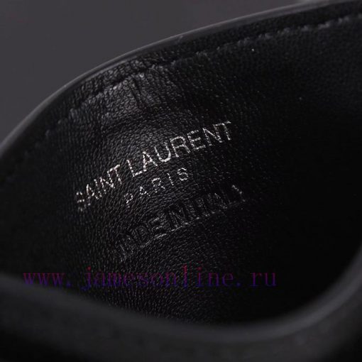 Yves Saint Laurent Bags SLoro Piana card clip credit clip metal interlocking YSL standard, jacquard embossed stitchi gi0nem8k - Image 9