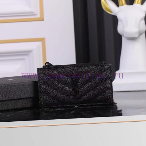 Yves Saint Laurent Bags New Saint Laurent Card Bag Authentic Development [Rose] [Rose] Imported Small Particle Leath q8goiahs - Image 2