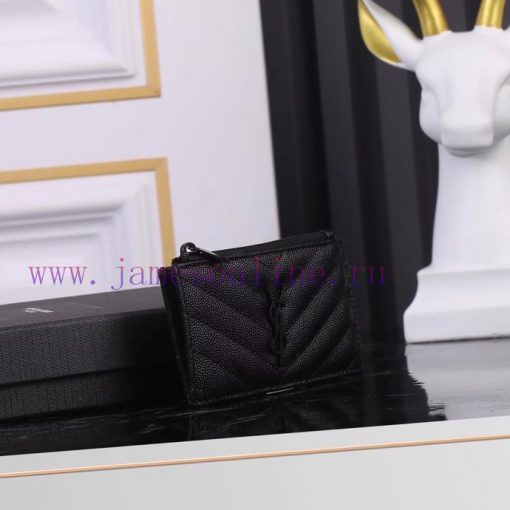 Yves Saint Laurent Bags New Saint Laurent Card Bag Authentic Development [Rose] [Rose] Imported Small Particle Leath q8goiahs - Image 4