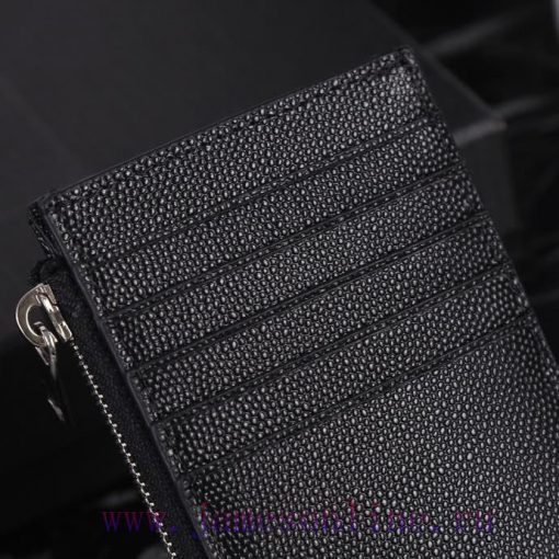 Yves Saint Laurent Bags New Saint Laurent Card Bag Authentic Development [Rose] [Rose] Imported Small Particle Leath 92khfpsb - Image 9
