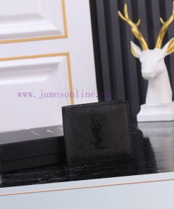 Yves Saint Laurent Bags Equipped with a complete set of the latest packagingMONOGRAM Fold Wallet with Metal YSL Alph x381l2j7