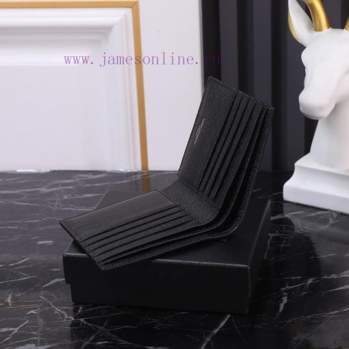 Yves Saint Laurent Bags Equipped with a complete set of the latest packagingMONOGRAM Fold Wallet with Metal YSL Alph x381l2j7 - Image 7