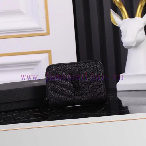Yves Saint Laurent Bags Equipped with a complete set of the latest packagingThe SLoro Piana short round zipper walle 1qtphw2m