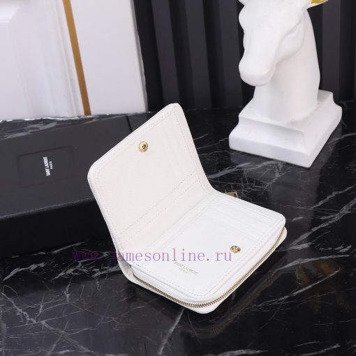 Yves Saint Laurent Bags Equipped with a complete set of the latest packagingThe SLoro Piana short round zipper walle 856kpovd - Image 8