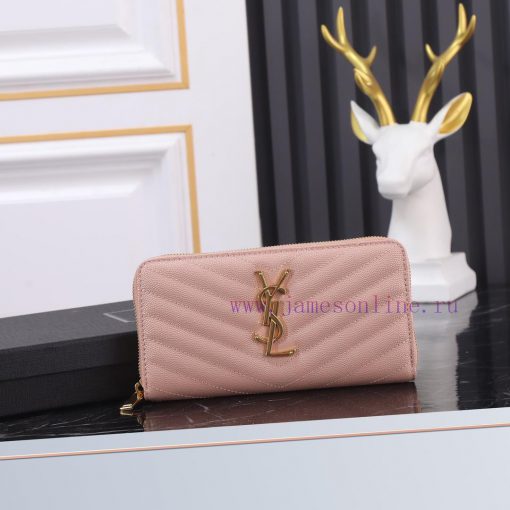 Yves Saint Laurent Bags Y's popular wallet, a brand new upgraded version of the V-line single pull model, is a top t nl325ari - Image 2