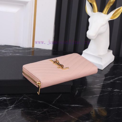 Yves Saint Laurent Bags Y's popular wallet, a brand new upgraded version of the V-line single pull model, is a top t nl325ari - Image 5