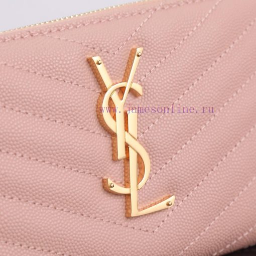 Yves Saint Laurent Bags Y's popular wallet, a brand new upgraded version of the V-line single pull model, is a top t nl325ari - Image 7