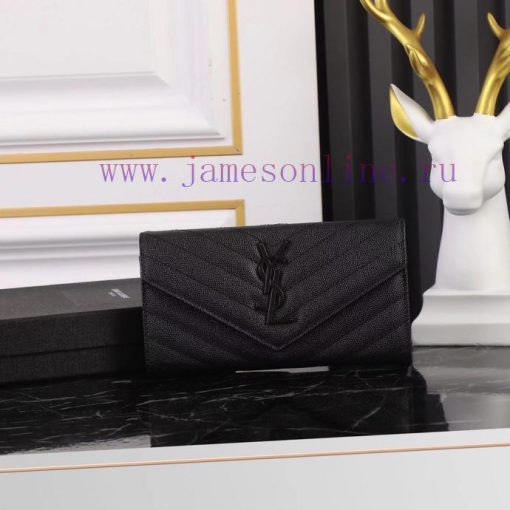 Yves Saint Laurent Bags Equipped with a complete set of the latest packagingY's envelope long clip is made of import owtn0ihd