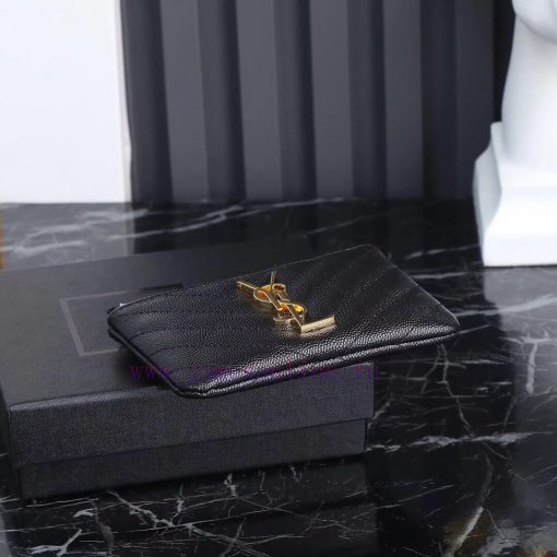 Yves Saint Laurent Bags The first key bag in the YSL series, featuring a V-shaped chain bag and a key ring with exqu heg87s5w - Image 5