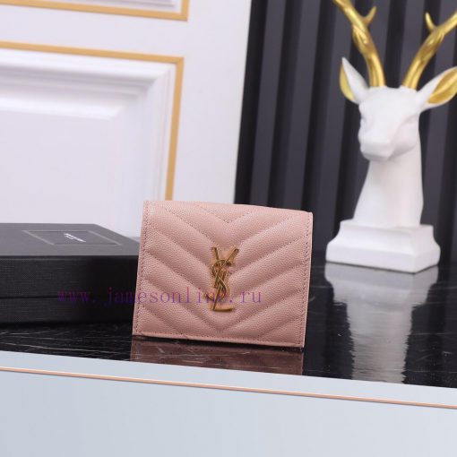 Yves Saint Laurent Bags Y Home Short Clip Authentic Development Imported cowhide pressed caviar with one central com xe5xv5kg