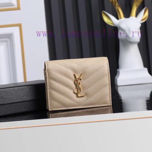 Yves Saint Laurent Bags Y Home Short Clip Authentic Development Imported cowhide pressed caviar with one central com tk5g9xhs - Image 2
