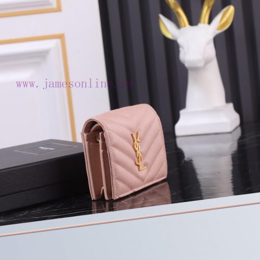 Yves Saint Laurent Bags Y Home Short Clip Authentic Development Imported cowhide pressed caviar with one central com xe5xv5kg - Image 4
