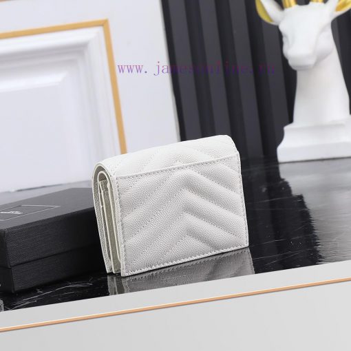 Yves Saint Laurent Bags Y Home Short Clip Authentic Development Imported cowhide pressed caviar with one central com 59rdfvde - Image 3