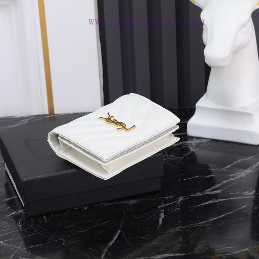 Yves Saint Laurent Bags Y Home Short Clip Authentic Development Imported cowhide pressed caviar with one central com 59rdfvde - Image 5