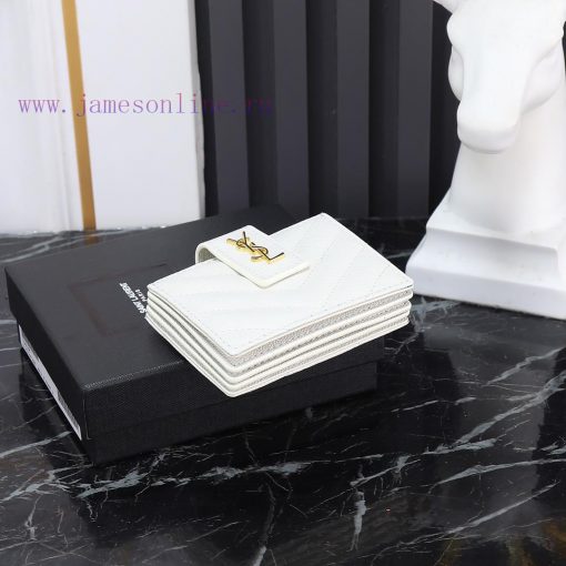 Yves Saint Laurent Bags YSL 2021 New Mini Change Organ Card Bag Authentic Development [Rose] [Rose] Imported Small P iv32rx2b - Image 5