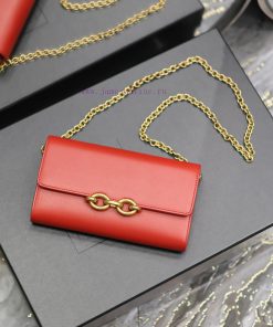 Yves Saint Laurent Bags RedLE MAILLON plain cowhide chain bagAbsolutely right, it belongs to the series of Italian a yrgwmt8r