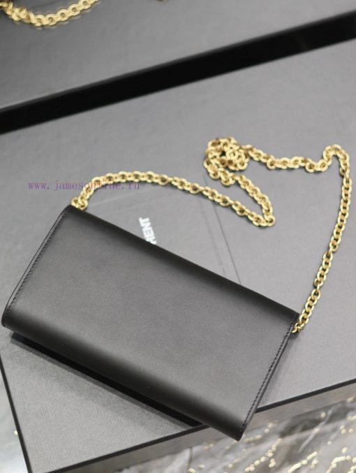 Yves Saint Laurent Bags BlackLE MAILLON plain cowhide chain bagAbsolutely right, it belongs to the series of Italian 9xw3lzu1 - Image 10