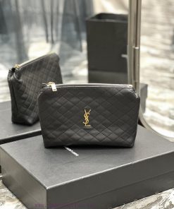 Yves Saint Laurent Bags Gaby Quilted Makeup Bag/Handbag_A simple and elegant/clean and neat appearance is not handso 7plu1zc2