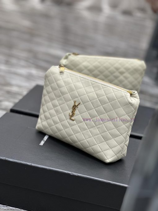 Yves Saint Laurent Bags Gaby Quilted Makeup Bag/Handbag_A simple and elegant/clean and neat appearance is not handso 8cl29mk1 - Image 5
