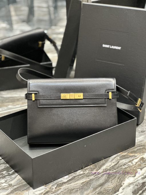 Yves Saint Laurent Bags Manhathattan_ Flip Manhattan baguette bag, changing the classic logo of the past and replaci 22wwzwm2 - Image 2