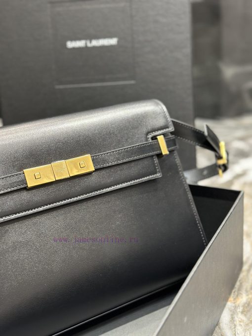 Yves Saint Laurent Bags Manhathattan_ Flip Manhattan baguette bag, changing the classic logo of the past and replaci 22wwzwm2 - Image 5