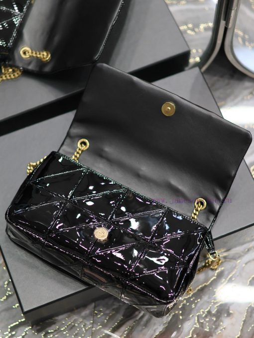 Yves Saint Laurent Bags Lacquer leather style𝐉𝐀𝐌𝐈𝐄 _ Medium 25cm splicing style, making you wait for a long time. It 2zs9vrrf - Image 9